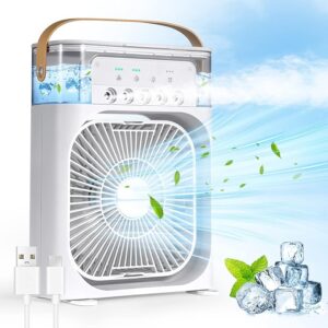 مروحة تبريد محمولة بالرذاذ ventilateur portable