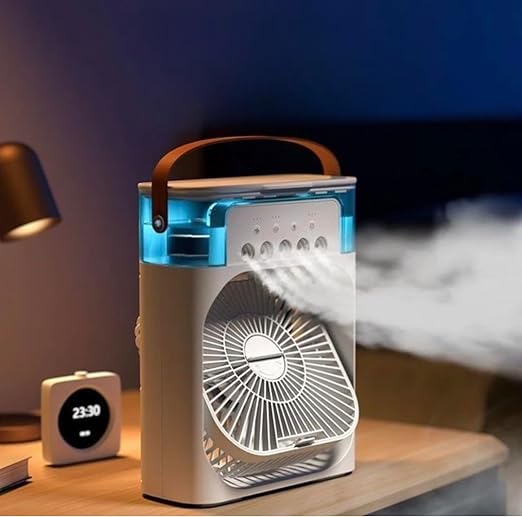 مروحة تبريد محمولة بالرذاذ ventilateur portable